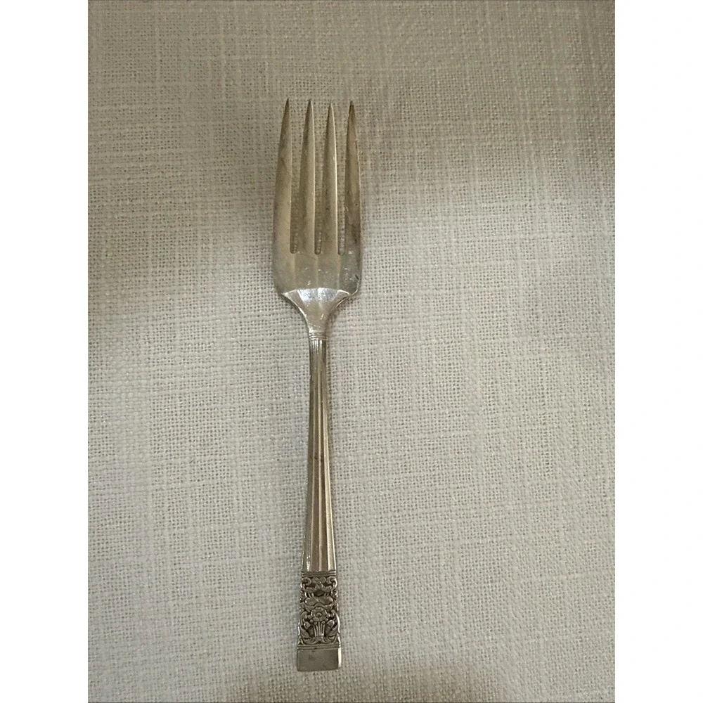 1 Salad Fork‎ Coronation Silverplate Shorter 1936 Community Oneida 6-1/4